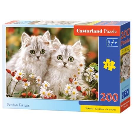 PUZZLE CASTOR 200 el. Persian Kittens